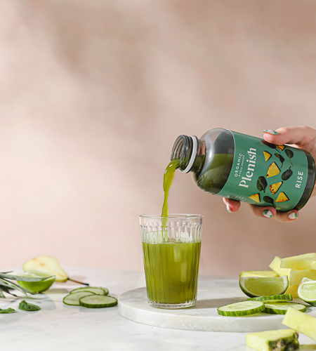 Plant-powered drinks brand Plenish launches brand new tropical green juice Rise