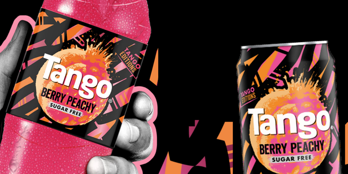 Tango launches Berry Peachy – the first flavour in new Tango Editions range