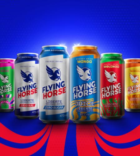 Brazilian energy brand Flying Horse boosts its presence with new flavours and rebrand