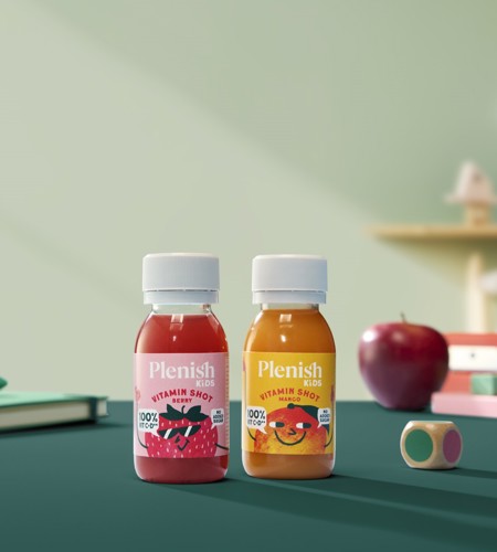 Plenish shakes up the shots category with UK’s first vitamin shot for kids alongside two new wellness innovations