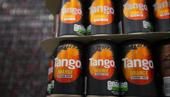 Tango cans at our Rugby factory