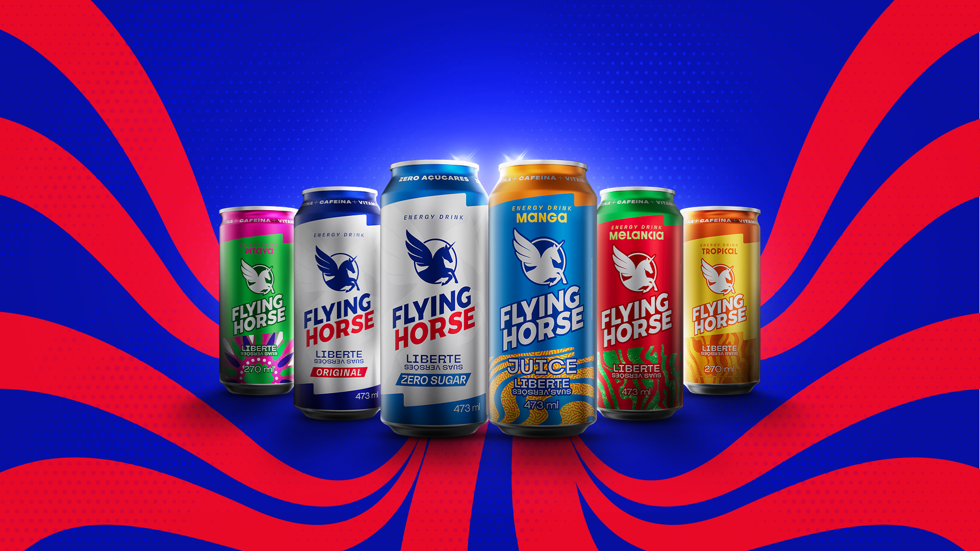 Brazilian energy brand Flying Horse boosts its presence with new flavours and rebrand