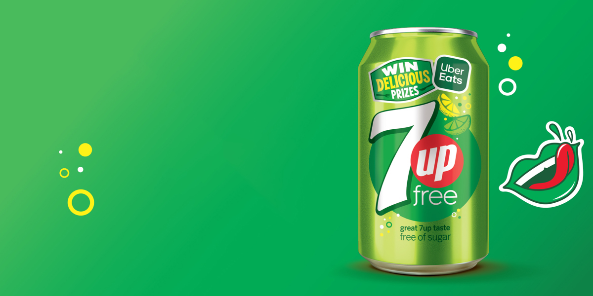 7UP and Uber Eats deliver delicious prizes this summer