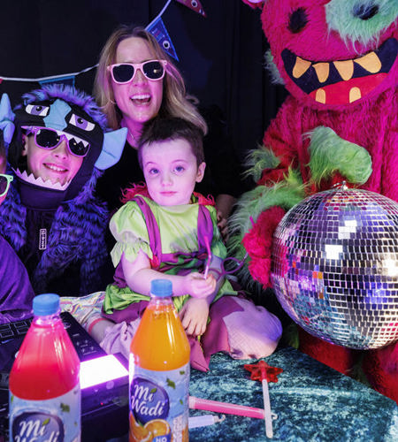 MiWadi and Children's Health Foundation host monster DJ daytime disco