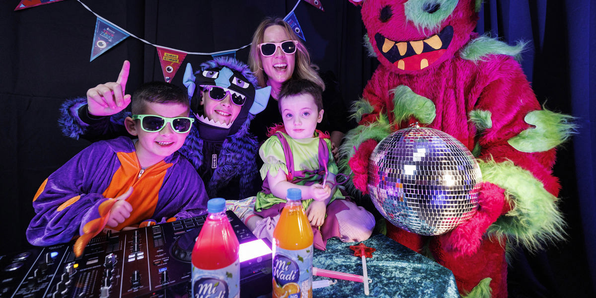 MiWadi and Children's Health Foundation host monster DJ daytime disco