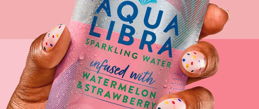 Aqua Libra sparkles with new Watermelon & Strawberry flavour