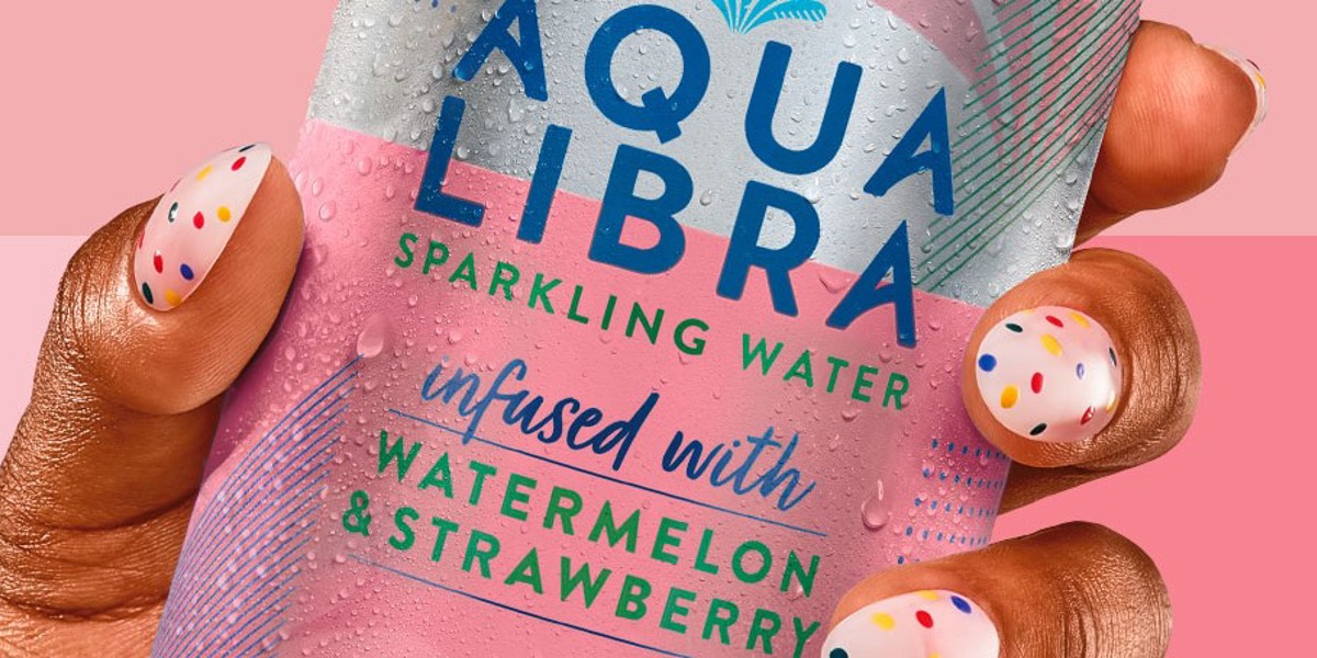 Aqua Libra sparkles with new Watermelon & Strawberry flavour