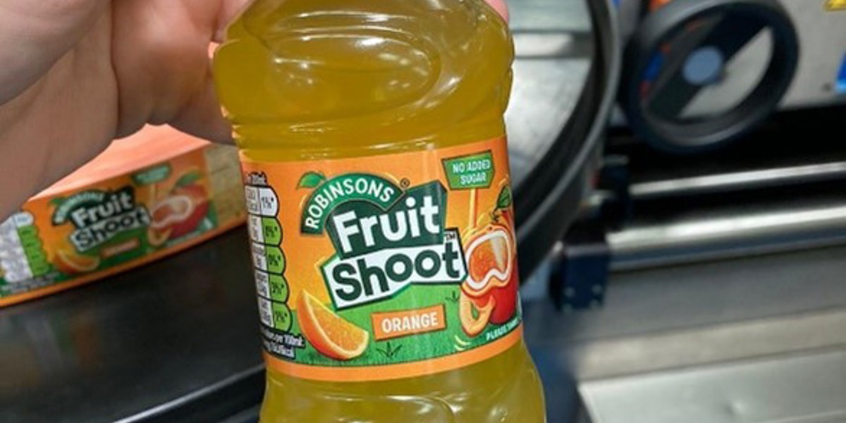 Fruit Shoot bottles move to 100% recycled clear plastic alongside new recipe and design