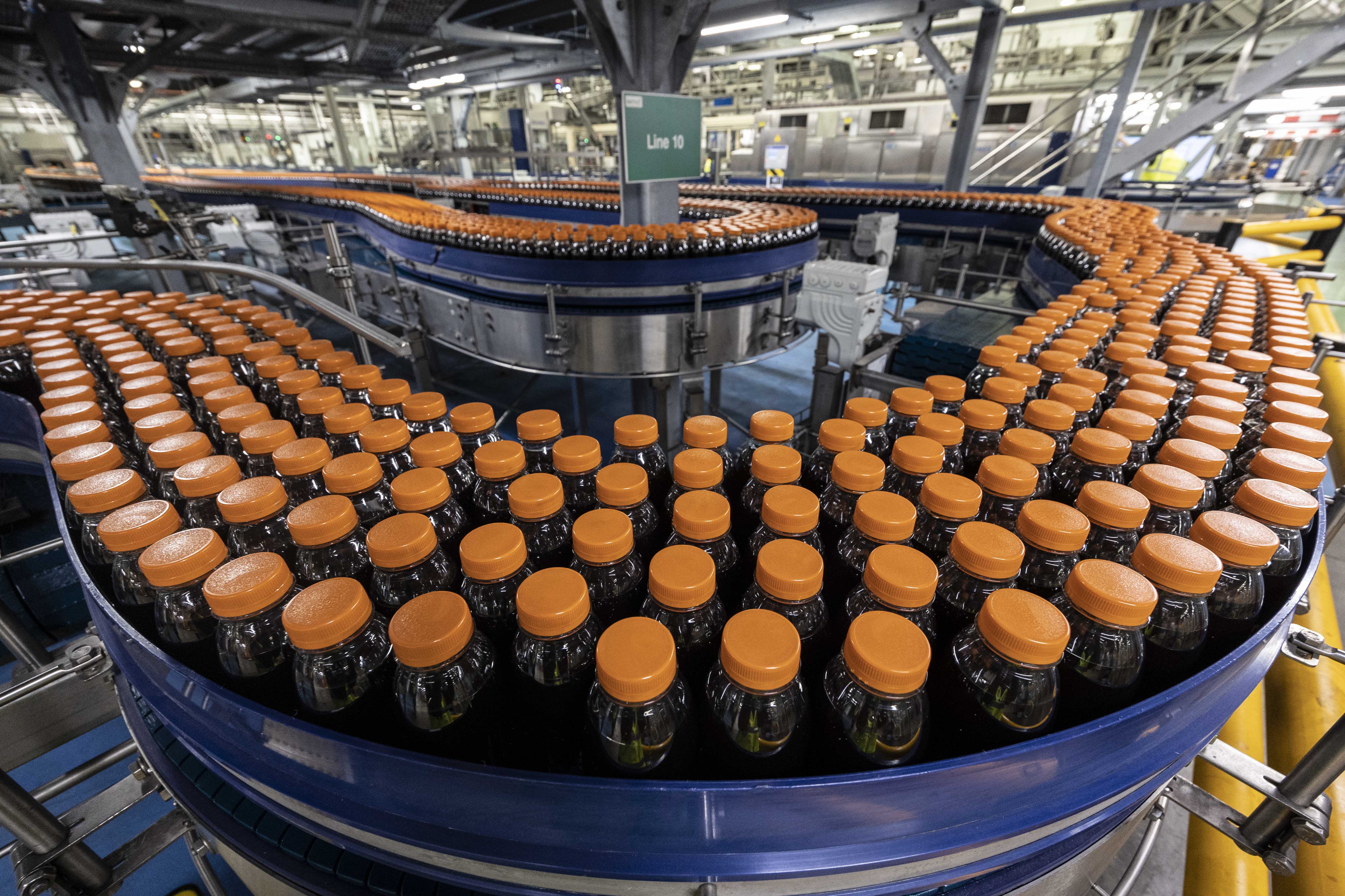 £1m+ investment in Britvic’s Rugby factory to cut up to 650 tonnes of carbon dioxide