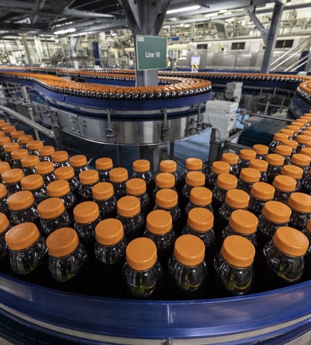 £1m+ investment in Britvic’s Rugby factory to cut up to 650 tonnes of carbon dioxide