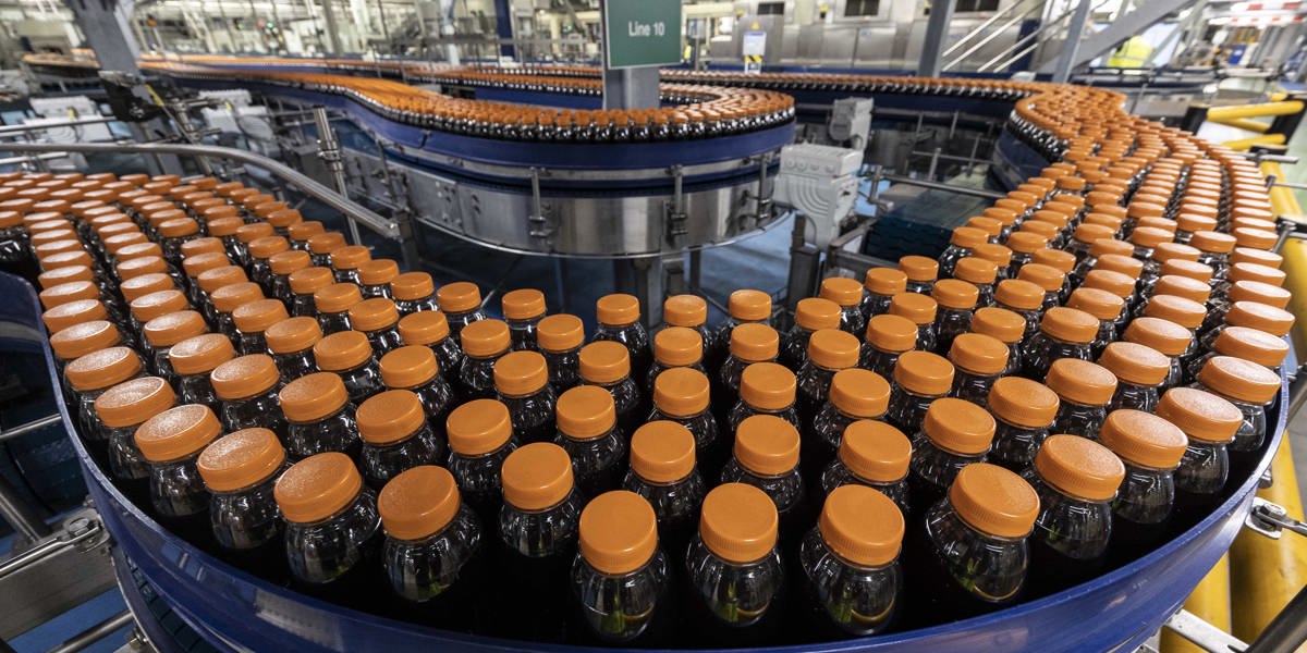 £1m+ investment in Britvic’s Rugby factory to cut up to 650 tonnes of carbon dioxide