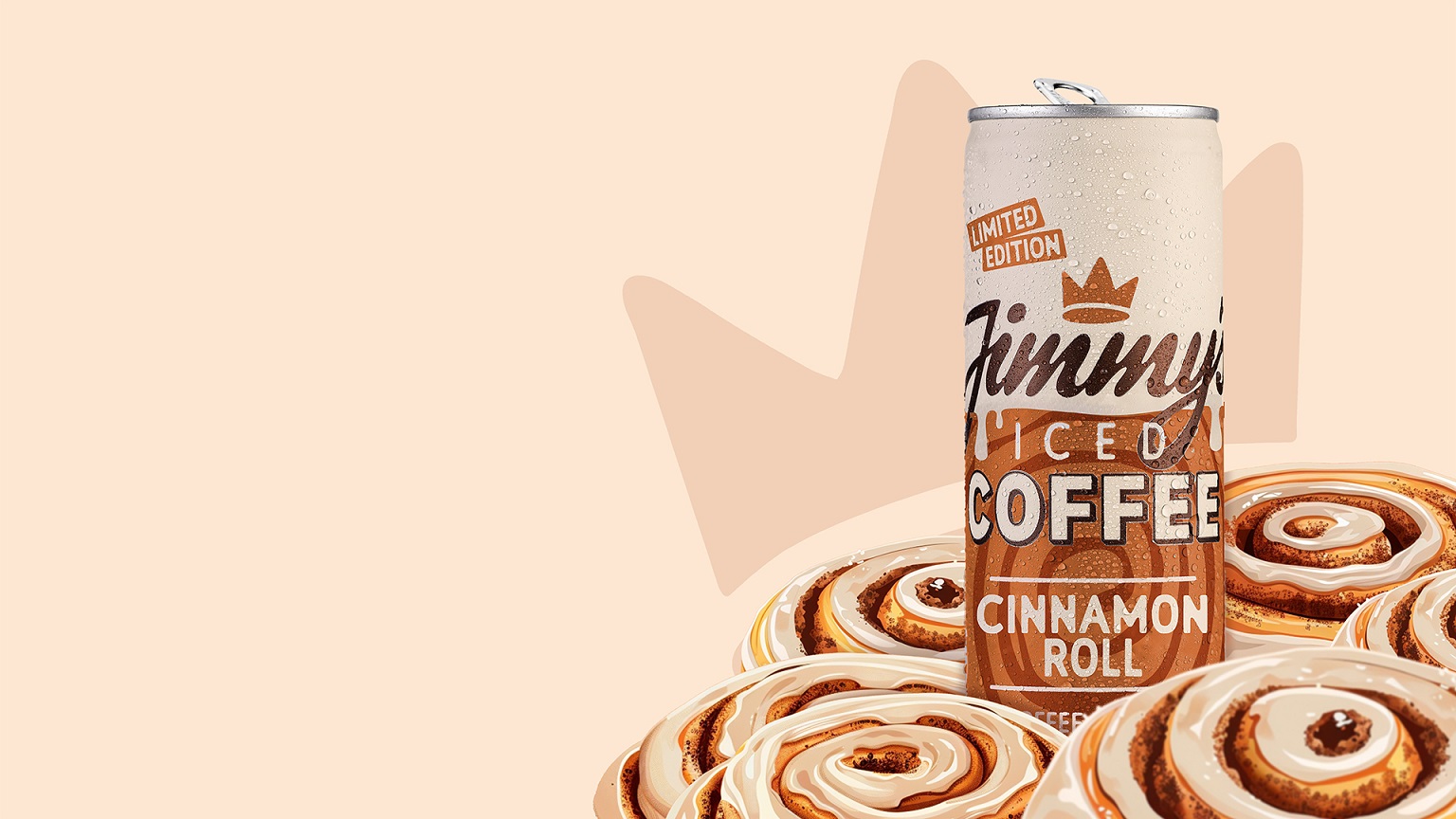 Jimmy's Iced Coffee launches new seasonal Cinnamon Roll flavour