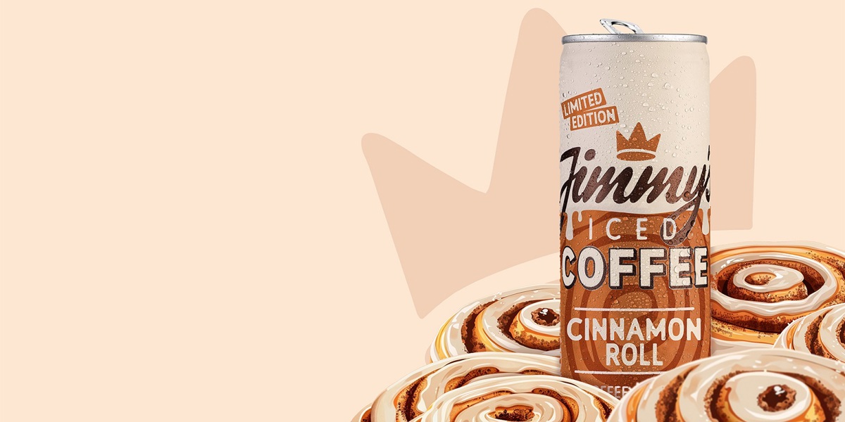 Jimmy's Iced Coffee launches new seasonal Cinnamon Roll flavour