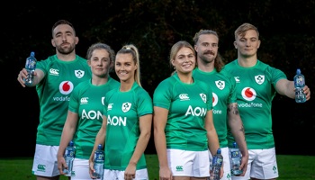 Ballygowan Irish Natural Mineral Water announces four-year sponsorship with Irish Rugby