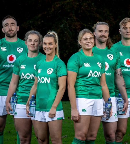 Ballygowan Irish Natural Mineral Water announces four-year sponsorship with Irish Rugby