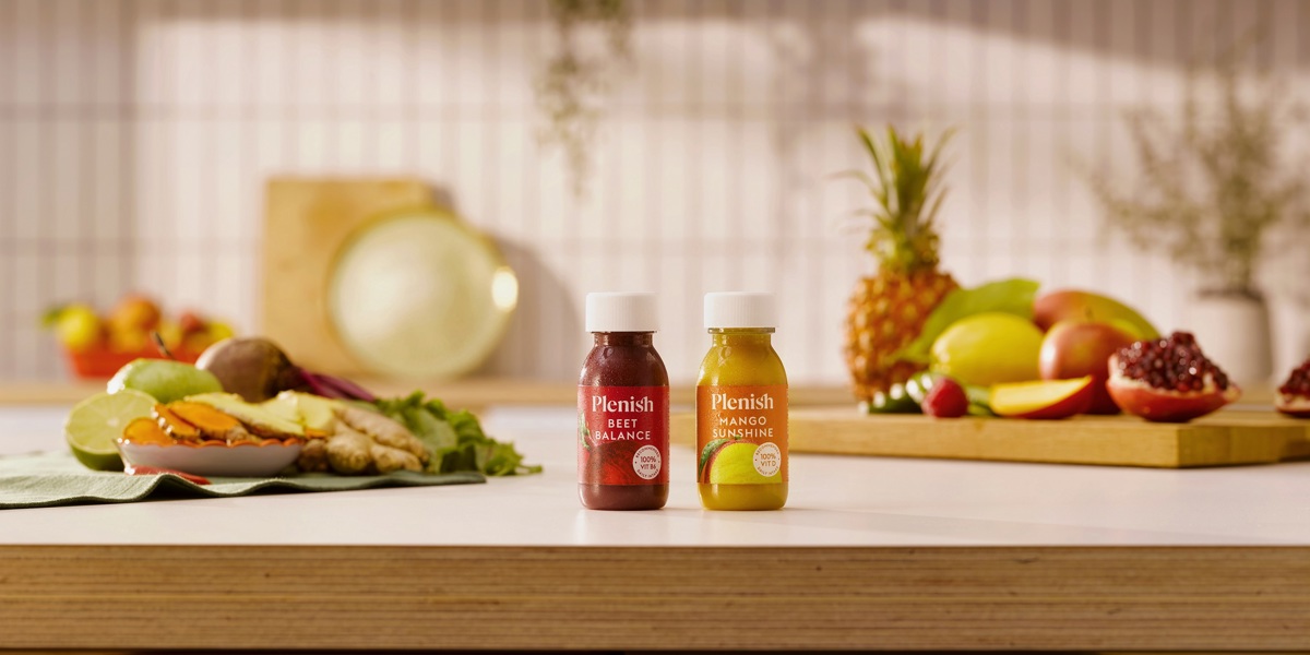 Plenish extends cold-pressed shots range with power duo